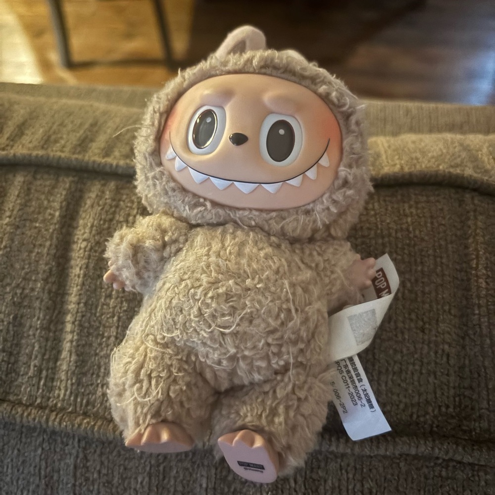 Cuddly Tan Monster Plush Toy